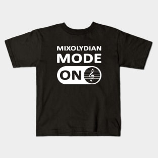 Mixolydian Mode Kids T-Shirt